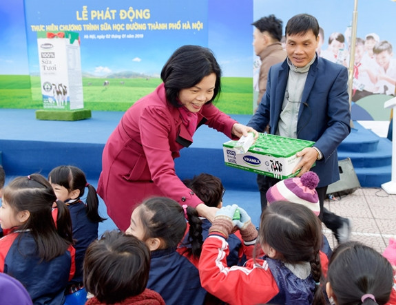 Hà Nội chính thức triển khai chương trình Sữa học đường ảnh 2