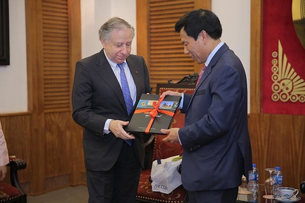 Chủ tịch Liên đoàn xe ô tô quốc tế: F1 ở Việt Nam là sự kiện lịch sử ảnh 1