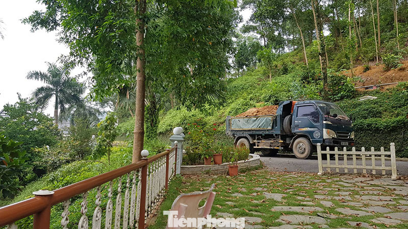 Dự án 'xẻ thịt' hồ Đồng Mô vẫn đổ đất thi công trong quá trình thanh tra ảnh 4