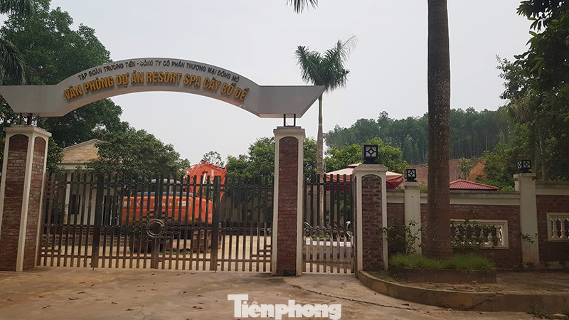 Dự án 'xẻ thịt' hồ Đồng Mô vẫn đổ đất thi công trong quá trình thanh tra ảnh 8