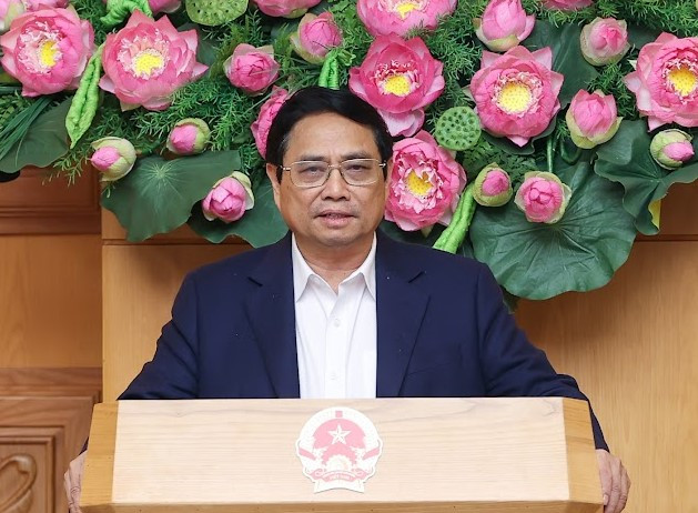 Thủ tướng Phạm Minh Chính phát biểu tại cuộc họp