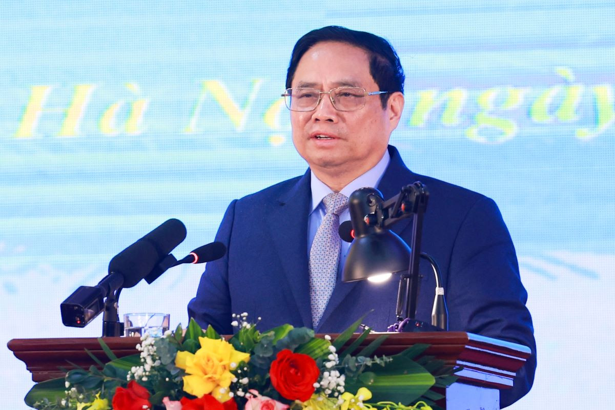 Thủ tướng Phạm Minh Chính phát biểu khai mạc Hội nghị Thủ tướng Phạm Minh Chính phát biểu khai mạc Hội nghị