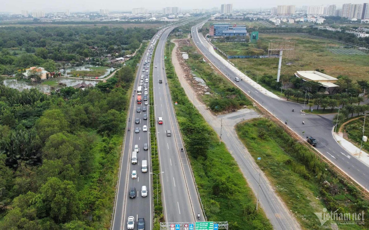 Cao tốc TPHCM - Long Thành - Dầu Giây. Ảnh: Tuấn Kiệt