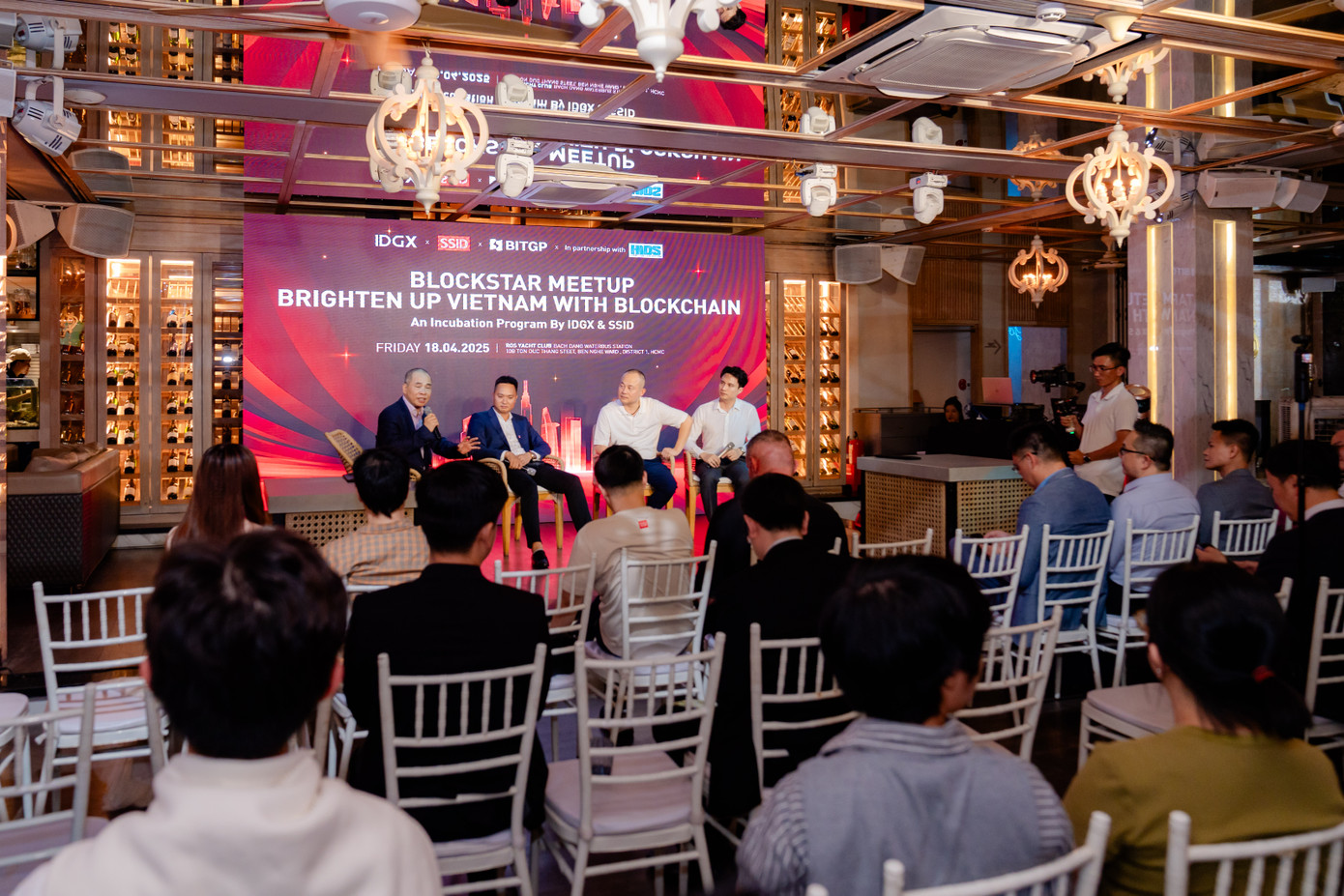 Sự kiện Blockstar - HCMC Meetup tập trung vào thảo luận ứng dụng blockchain, Web3 và giải pháp mã hóa tài sản nhằm góp phần thúc đẩy TP.HCM trở thành trung tâm tài chính quốc tế.