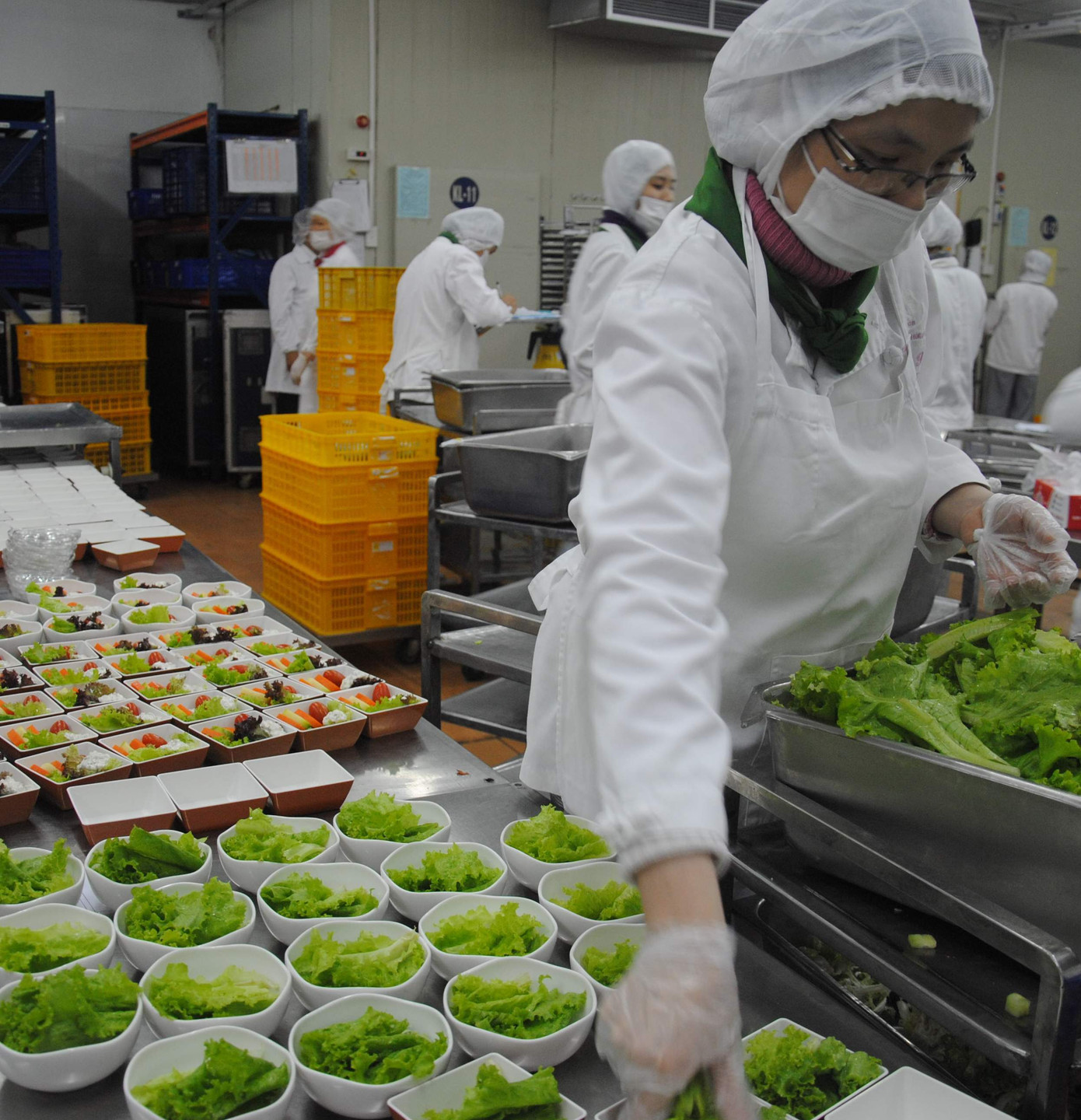 Chế biến xuất ăn