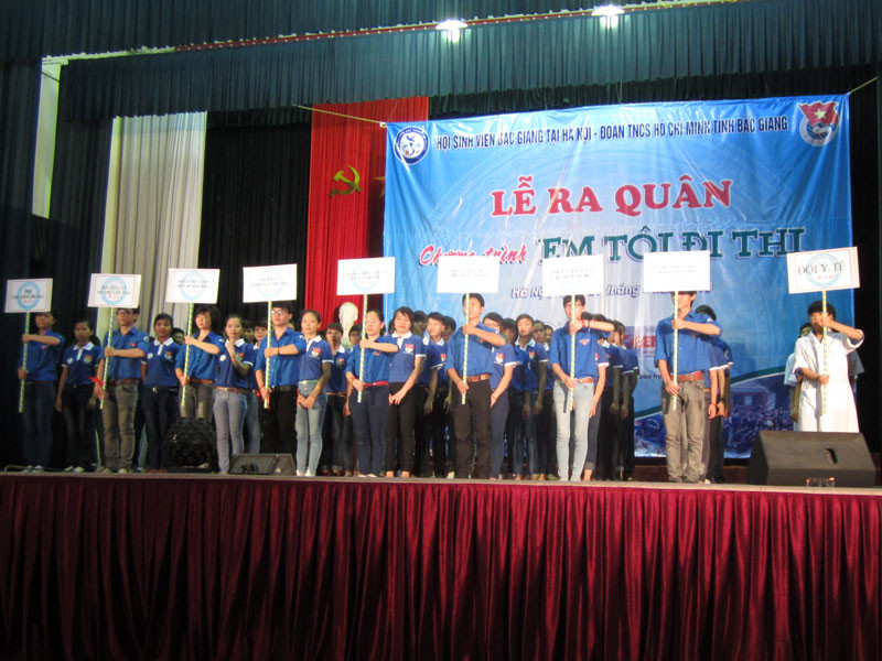 9 đội tình nguyện chính sẽ giúp các em học sinh