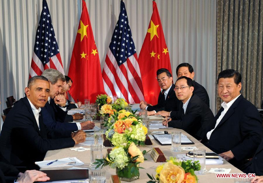 Các nhà lãnh đạo Mỹ và Trung Quốc đều mong muốn hợp tác và phát triển trên nhiều lĩnh vực, bên cạnh việc giải quyết những vấn đề còn gây tranh cãi trong đó vấn đề an ninh mạng, sở hữu trí tuệ . Các nhà lãnh đạo Mỹ và Trung Quốc đều mong muốn hợp tác và phát triển trên nhiều lĩnh vực, bên cạnh việc giải quyết những vấn đề còn gây tranh cãi trong đó vấn đề an ninh mạng, sở hữu trí tuệ
