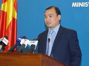 Ông Lê Hải Bình, phó phát ngôn viên Bộ Ngoại giao Việt Nam. Ảnh: Chinhphu.vn Ông Lê Hải Bình, phó phát ngôn viên Bộ Ngoại giao Việt Nam