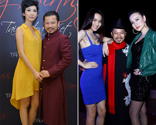 Lê Đình Hùng luôn xuất hiện trong các sự kiện của showbiz bên những sao nổi tiếng