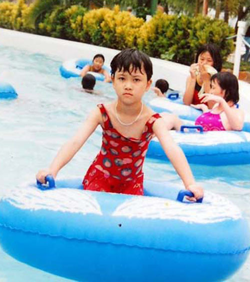 Bất ngờ với ảnh khi là con gái của chàng trai “Ông bà anh” ảnh 5