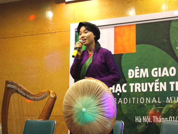 Quan họ Bắc Ninh - một trong những nét đặc trưng của văn hóa Việt Nam đã được các bạn sinh viên 