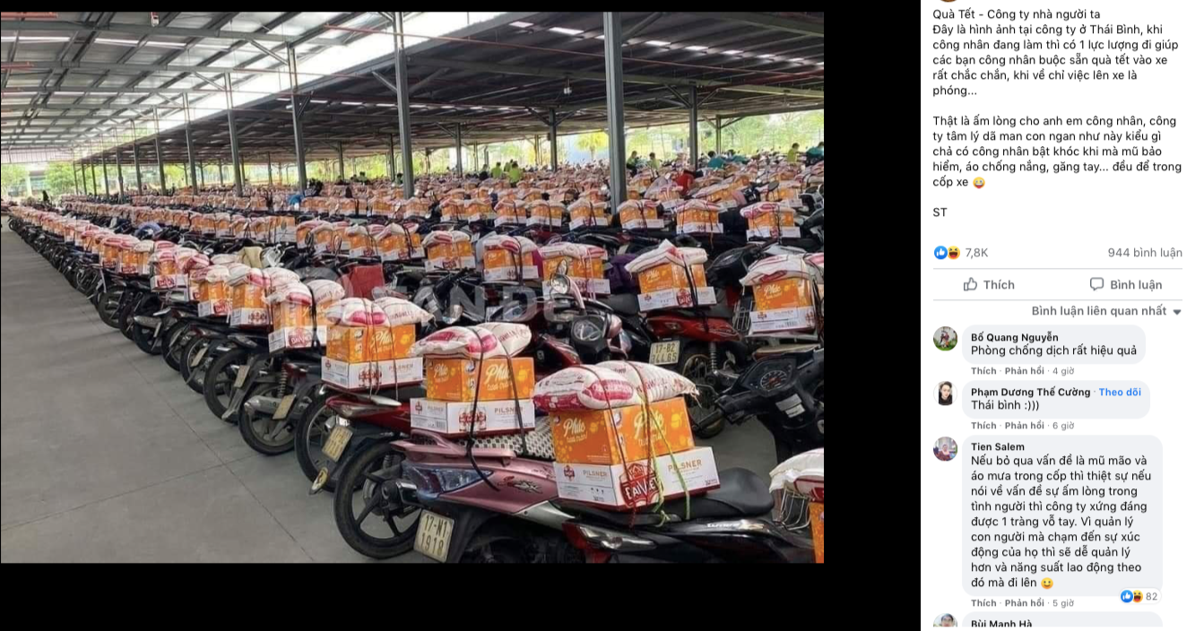 Hình ảnh gây "bão" mạng xã hội, được nhiều tài khoản, diễn đàn chia sẻ hôm nay