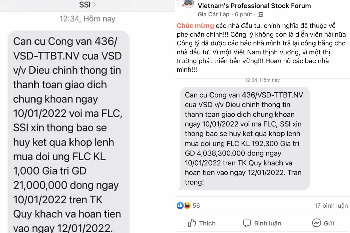 Nhà đầu tư chia sẻ trên các diễn đàn chứng khoán