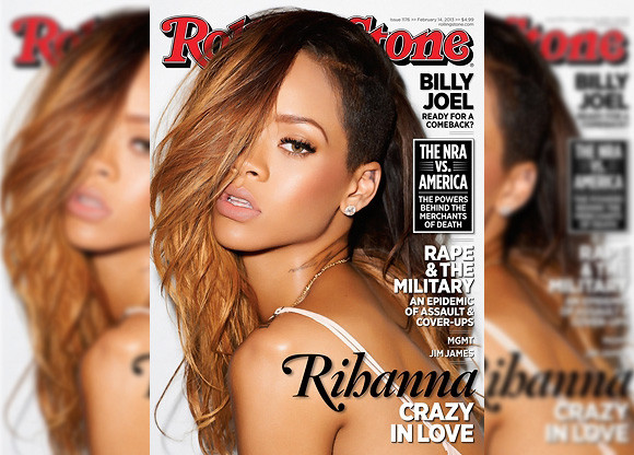 Rihanna xuất hiện trên trang bìa tạp chí Rolling Stone số mới nhất