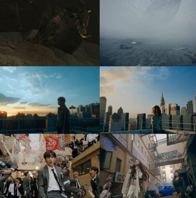 Một khung hình khác cũng được chỉ ra tương đối giống nhau giữa 2 MV.