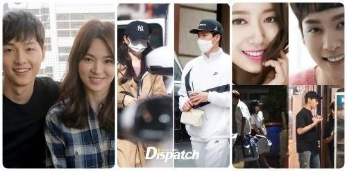 Những cặp đôi nổi tiếng từng được Dispatch 'mở bát' đầu năm.