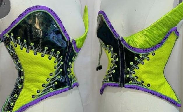 Thiết kế gốc của chiếc corset.