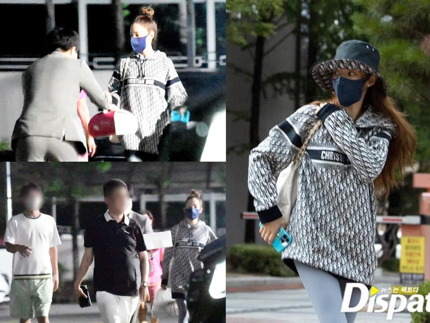 Hình ảnh những buổi hẹn hò của cả hai được Dispatch chụp lại.