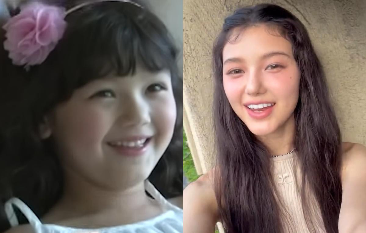 Daniel 7 tuổi xuất hiện dưới cái tên Hàn Quốc "Mo Ji-Hye" và bây giờ.