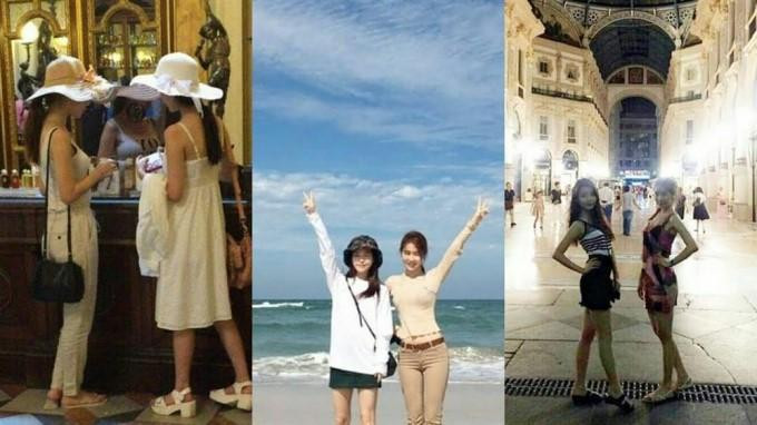 Cả hai là bạn cặp quen thuộc trong những chuyến du lịch. Cả hai là bạn cặp quen thuộc trong những chuyến du lịch.