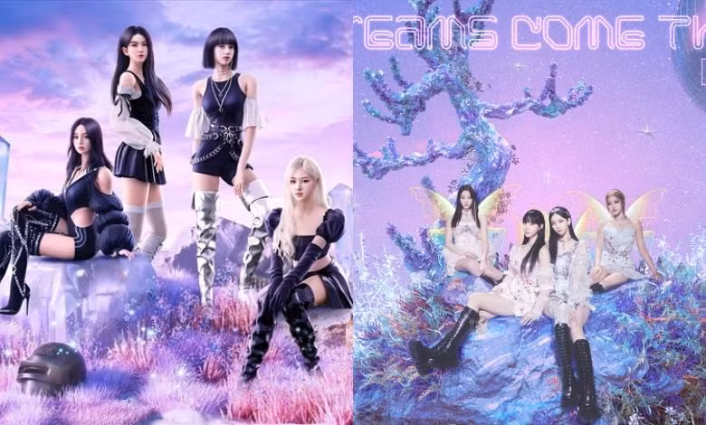Concept ảo của BLACKPINK và Aespa được cho rằng trông khá giống nhau.