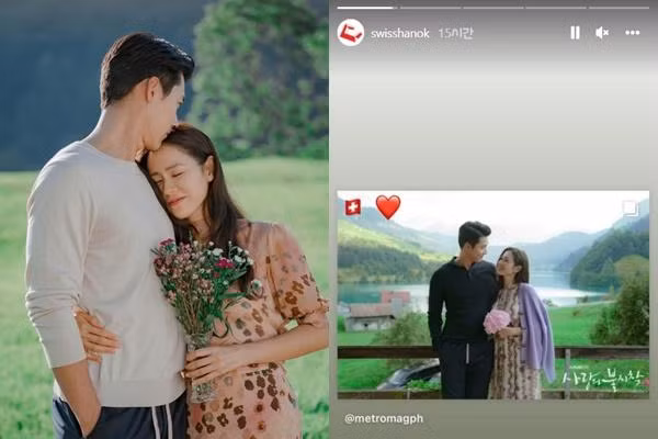 Hyun Bin và Son Ye-jin có thể sẽ chụp ảnh cưới giống như một chuyến du lịch đến Thụy Sĩ. Hyun Bin và Son Ye-jin có thể sẽ chụp ảnh cưới giống như một chuyến du lịch đến Thụy Sĩ.
