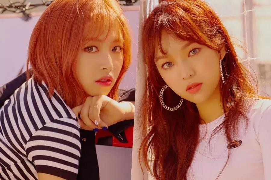 Chaewon và Yena của APRIL Chaewon và Yena của APRIL