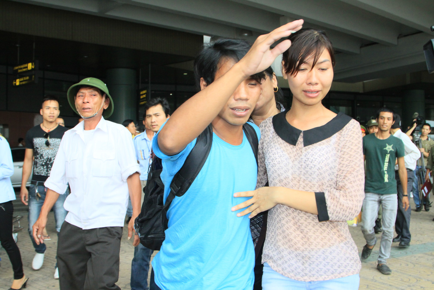 Những giọt nước mắt vui mừng