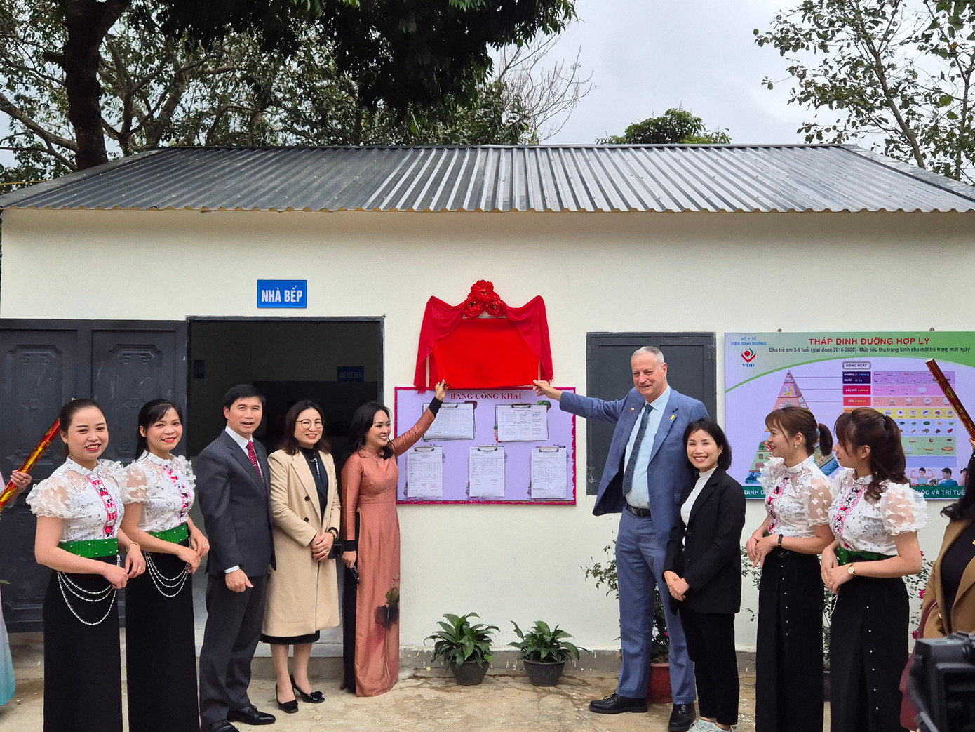 Một khu nhà bếp được cải tạo trong khuôn khổ dự án. (Nguồn: ĐSQ Israel)