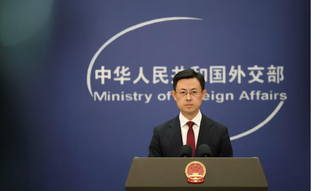 Người phát ngôn Bộ Ngoại giao Trung Quốc Quách Gia Khôn. (Ảnh: Reuters) Người phát ngôn Bộ Ngoại giao Trung Quốc Quách Gia Khôn. (Ảnh: Reuters)