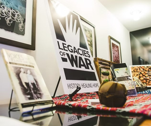 Hình ảnh trên trang của Quỹ Di sản chiến tranh.