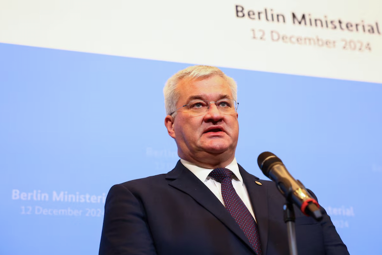 Ngoại trưởng Ukraine Andrii Sybiha tại Hội nghị an ninh Munich. (Ảnh: Reuters) Ngoại trưởng Ukraine Andrii Sybiha tại Hội nghị an ninh Munich. (Ảnh: Reuters)