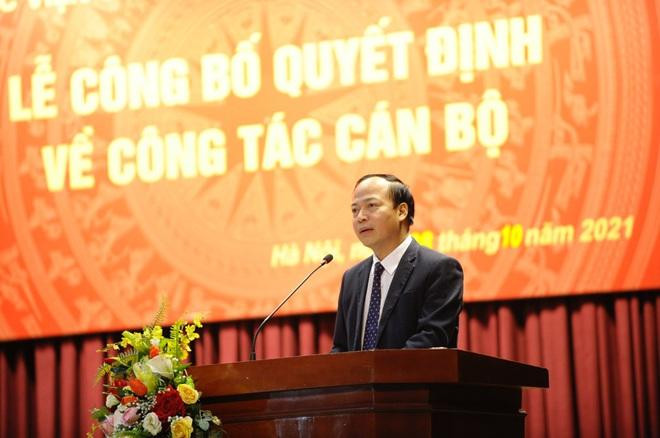 PGS,TS. Mai Đức Ngọc phát biểu nhận nhiệm vụ PGS,TS. Mai Đức Ngọc phát biểu nhận nhiệm vụ