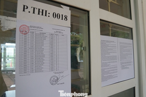 Hòa Bình: Tuyệt đối bí mật khu vực chấm thi THPT Quốc gia 2019 ảnh 6
