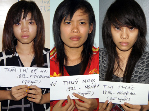 Các nữ quái tại Bình Dương