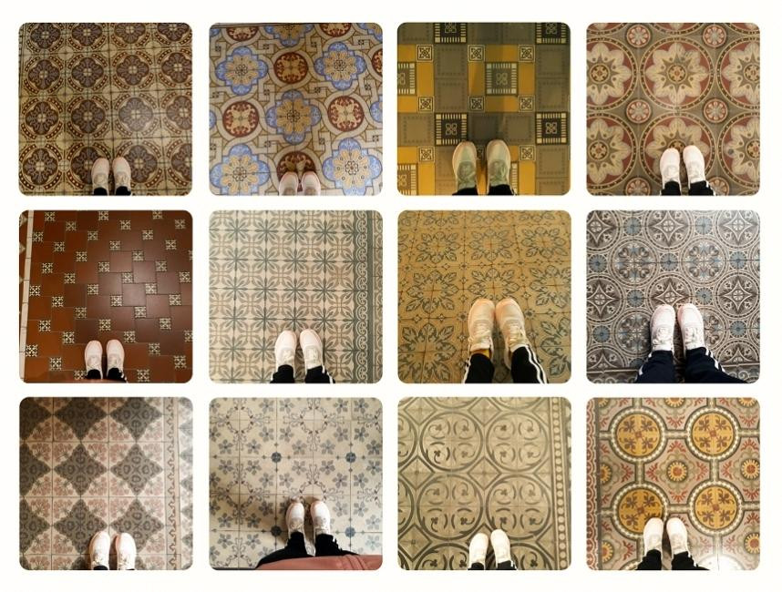 Bộ sưu tập ảnh gạch hoa tại Bảo tàng - gợi ý kiểu check-in mới lạ. (Ảnh: Vệ Giang) Bộ sưu tập ảnh gạch hoa tại Bảo tàng - gợi ý kiểu check-in mới lạ. (Ảnh: Vệ Giang)