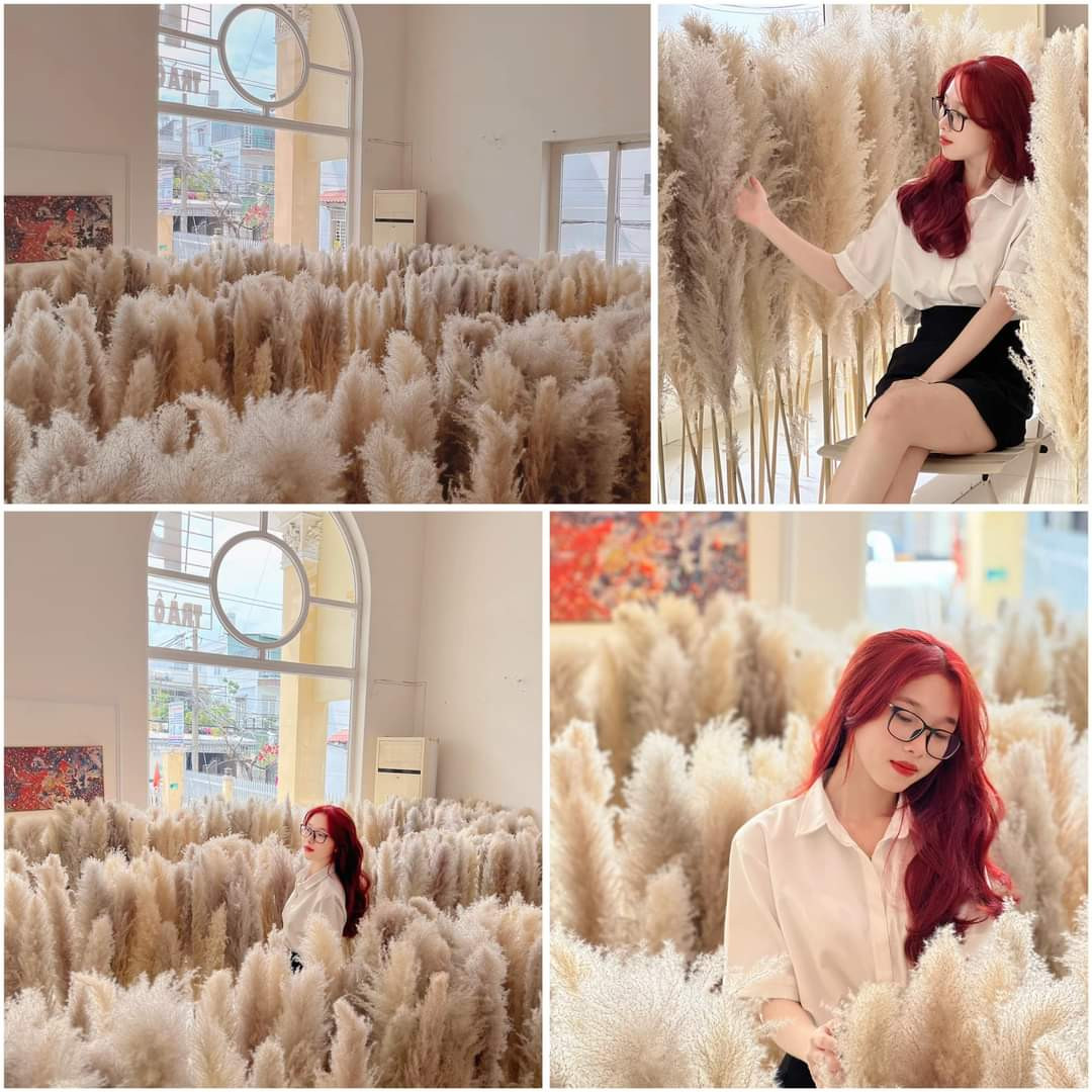 Team bánh bèo thả dáng cực xinh. (Ảnh: Pun Coffee)