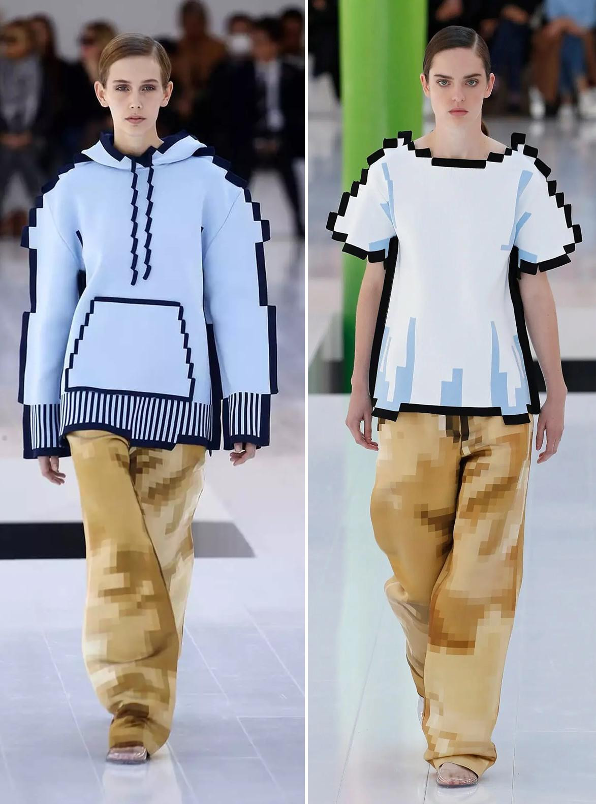 Thiết kế pixel chiếm spotlight của bộ sưu tập!