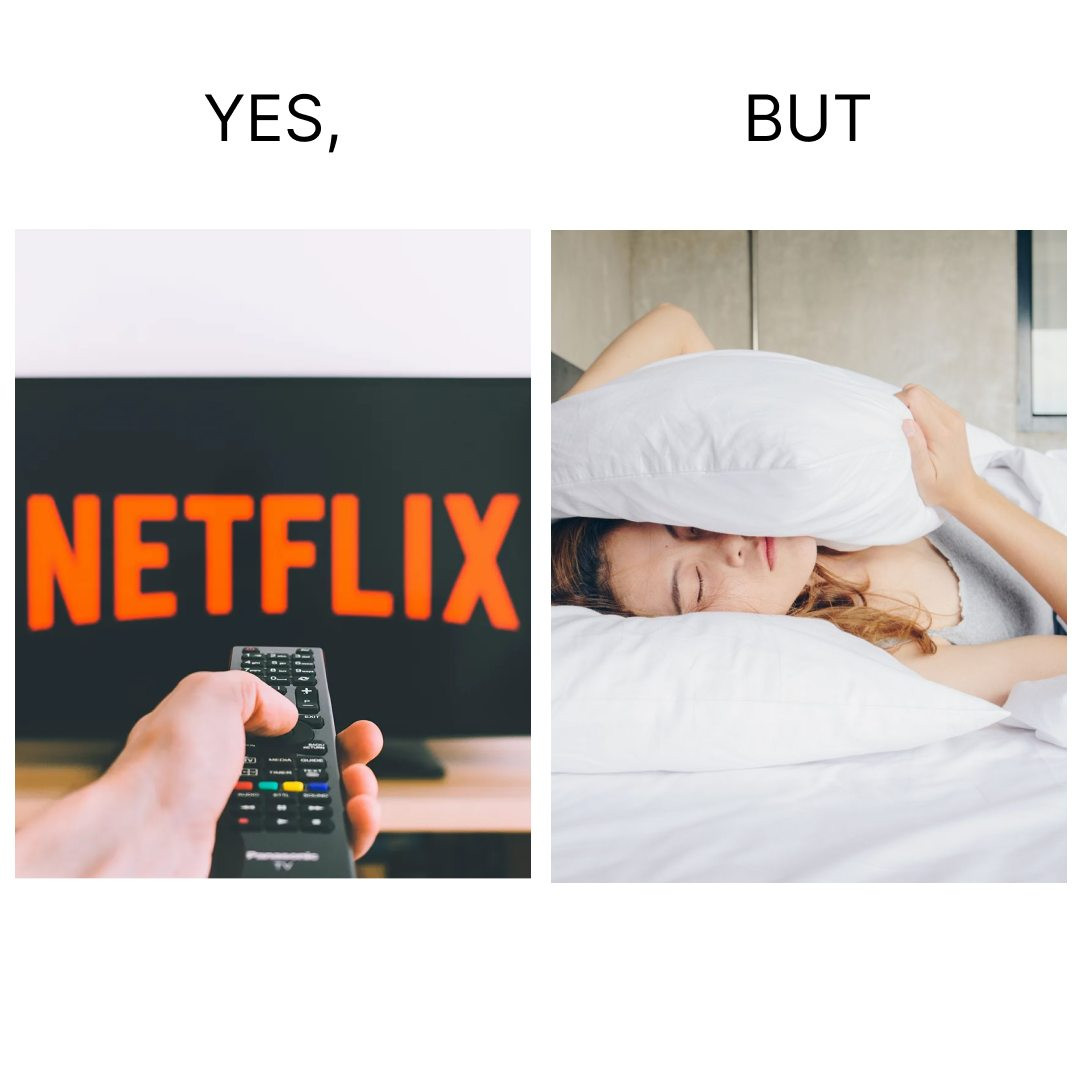 Bật Netflix lên cái buồn ngủ ngang vậy á. (Ảnh: Fanpage Insight mất lòng) Bật Netflix lên cái buồn ngủ ngang vậy á. (Ảnh: Fanpage Insight mất lòng)