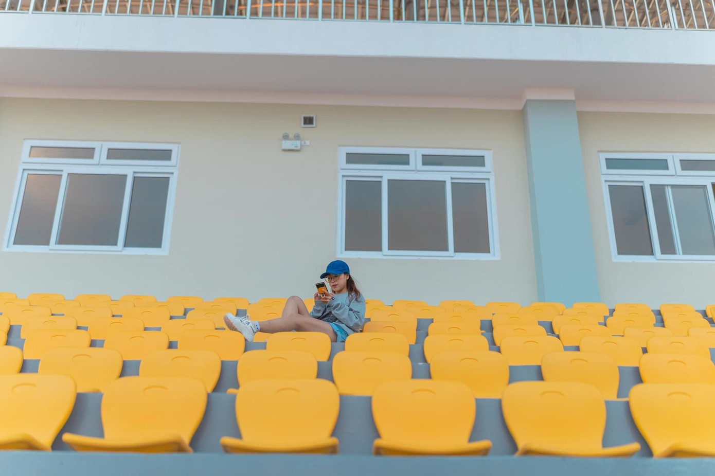 Check-in tại những hàng ghế cũng vô cùng xinh đẹp. (Ảnh: Breathtaking Vietnam) Check-in tại những hàng ghế cũng vô cùng xinh đẹp. (Ảnh: Breathtaking Vietnam)