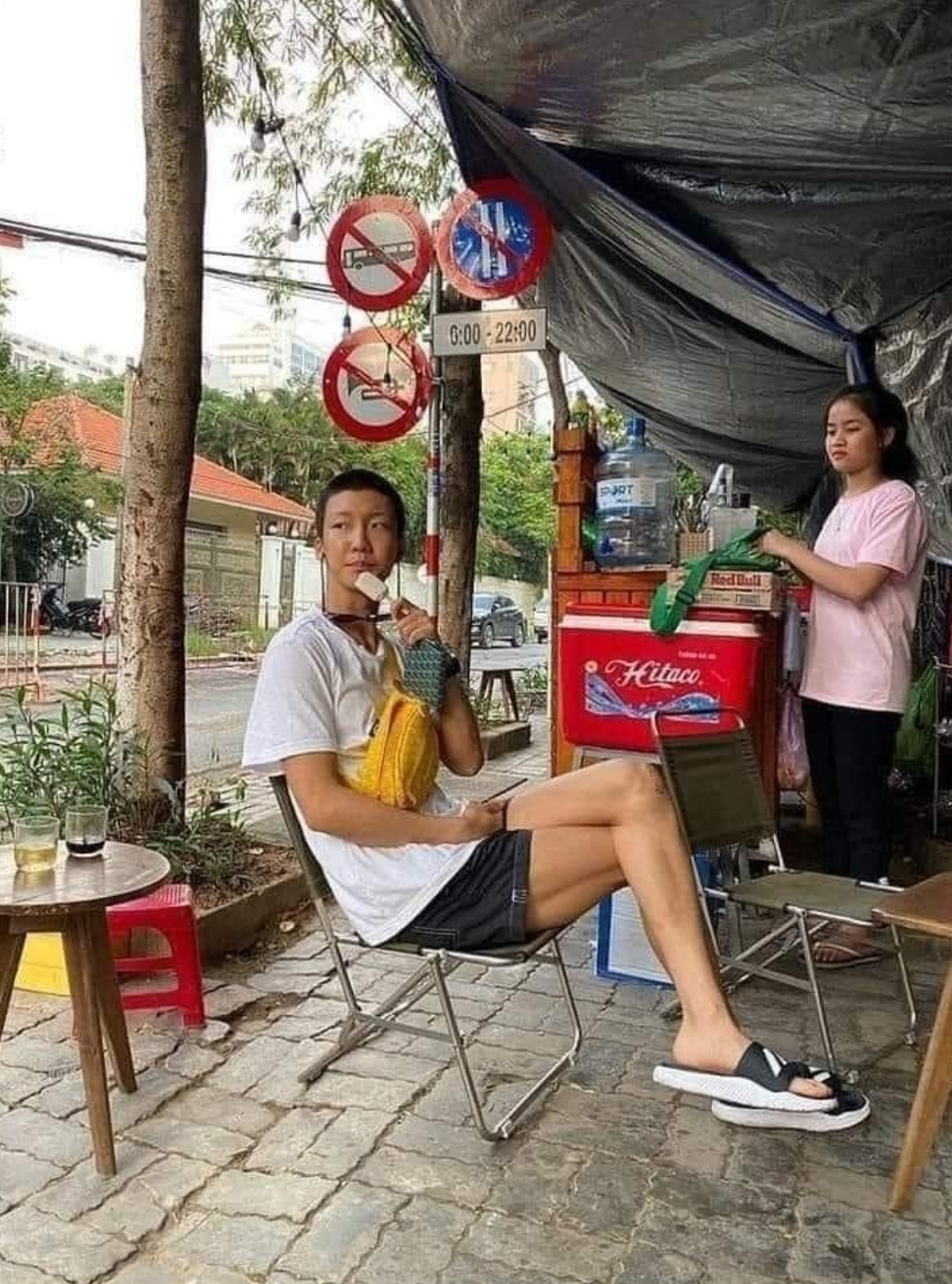 Bức ảnh từng "gây bão" cộng đồng mạng một thời của nam idol. (Ảnh: Internet) Bức ảnh từng "gây bão" cộng đồng mạng một thời của nam idol. (Ảnh: Internet)