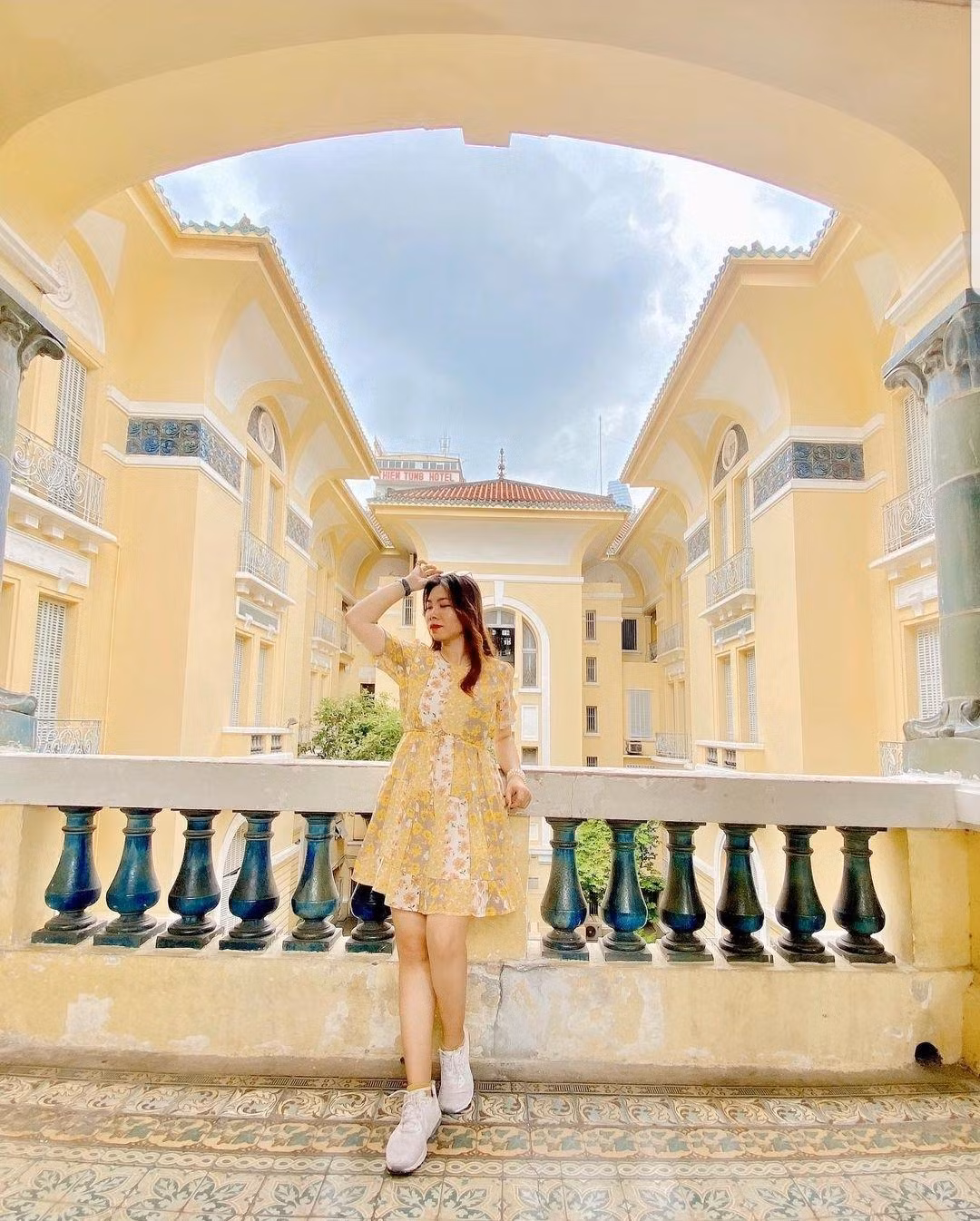 Tầng 3 của tòa 1 là địa điểm check-in quen thuộc của Gen Z mỗi khi ghé thăm Bảo tàng. (Ảnh:@_yonguyen)