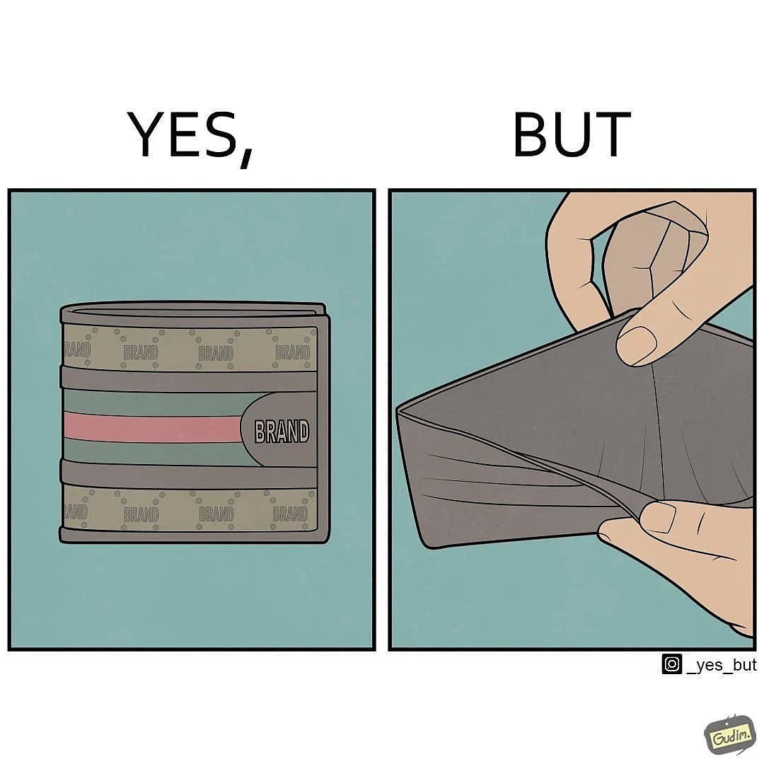 Sự thật đằng sau những chiếc ví luxury. (Ảnh: @gudim_public) Sự thật đằng sau những chiếc ví luxury. (Ảnh: @gudim_public)