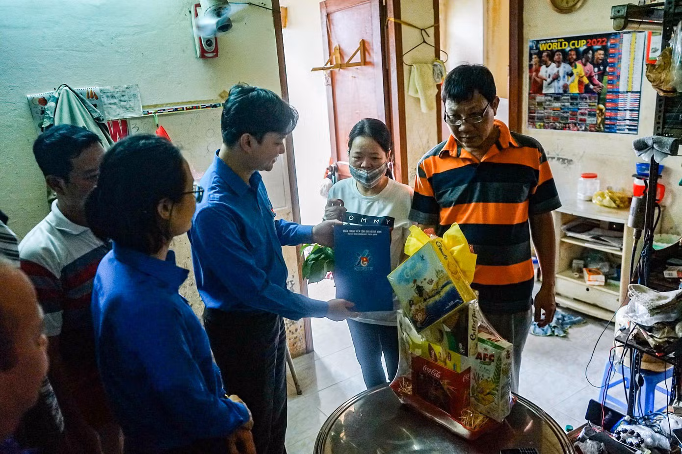 Những món quà yêu thương được trao đi. (Ảnh: Thành Đoàn TP.HCM)