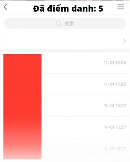 5 “chú cá” sa vào bẫy của thầy giáo cao tay! (Ảnh: Fanpage Weibo Việt Nam)