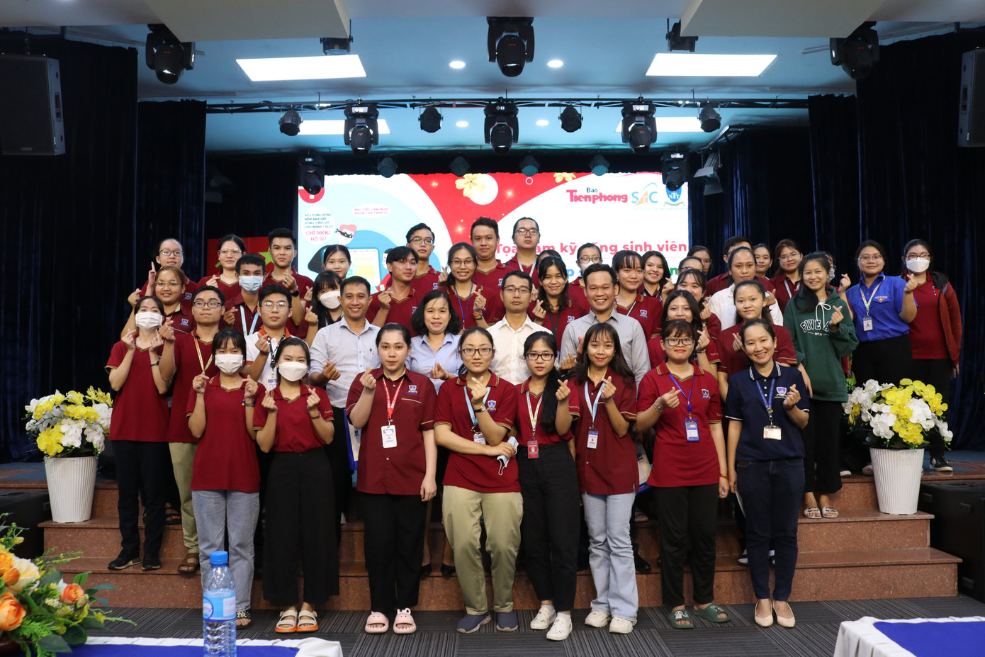 Buổi tọa đàm đã giúp nâng cao cảnh giác cho các bạn sinh viên.