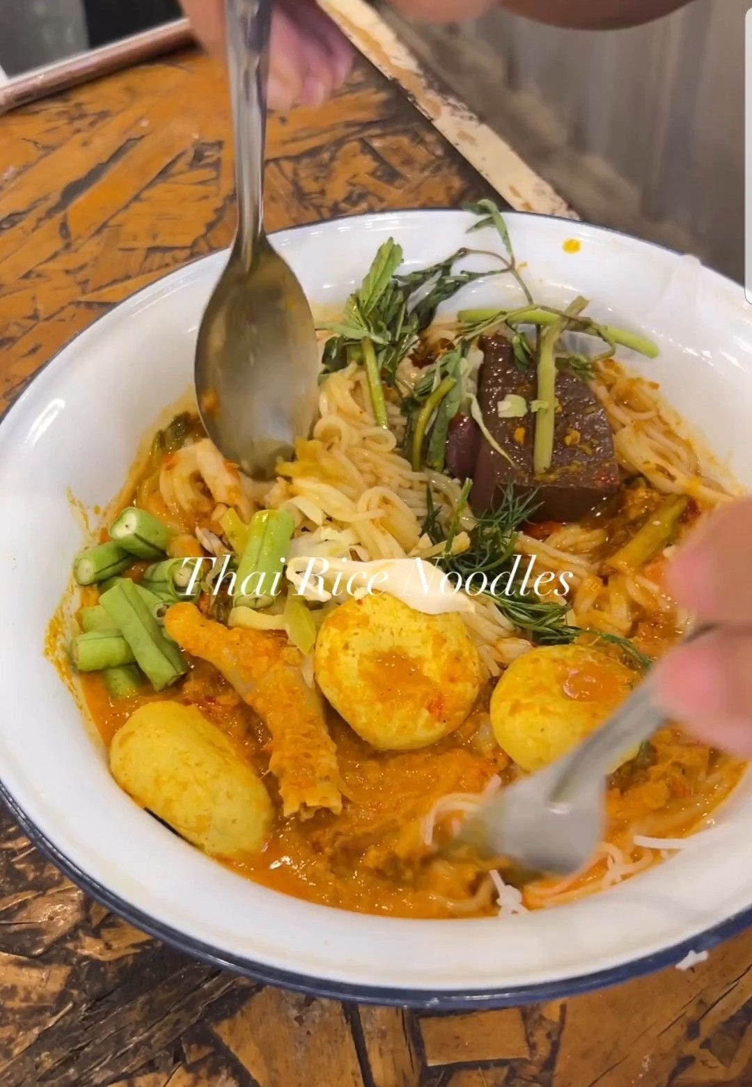 Món bún rau củ vô cùng hấp dẫn. (Ảnh: @am.pm.everytime) Món bún rau củ vô cùng hấp dẫn. (Ảnh: @am.pm.everytime)