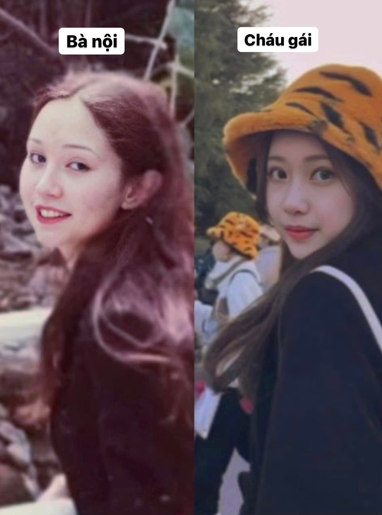 Nhan sắc của cháu gái cũng không hề thua kém. (Ảnh: Fanpage Weibo Việt Nam) Nhan sắc của cháu gái cũng không hề thua kém. (Ảnh: Fanpage Weibo Việt Nam)