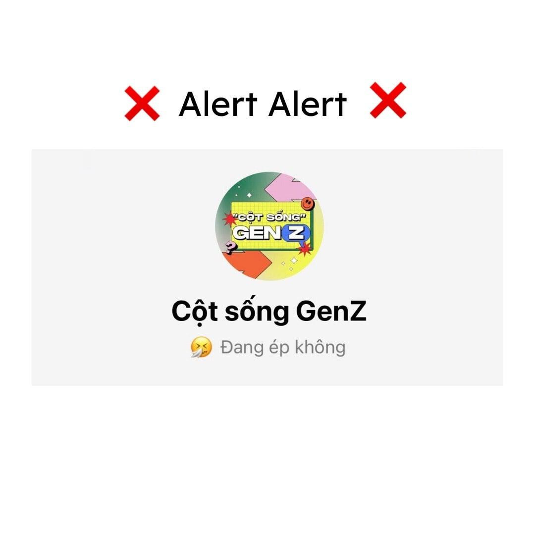 Chẳng cần đăng story nữa, giờ phải thông báo “ép không” (F0) kiểu này mới nhanh gọn lẹ! (Ảnh: Fanpage Cột sống GenZ)