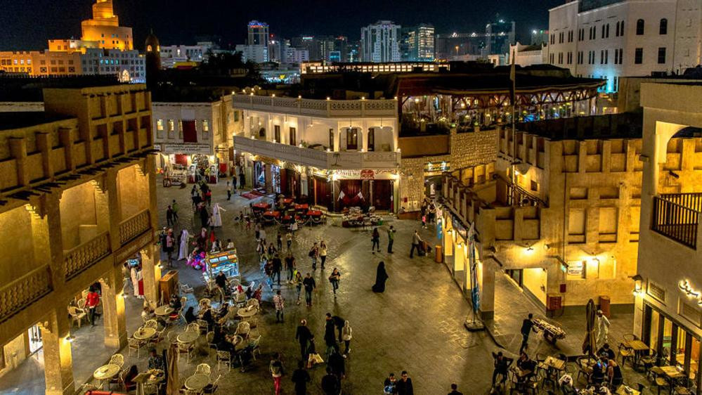 Khung cảnh lung linh tại chợ Souq Waqif. (Ảnh: Internet) Khung cảnh lung linh tại chợ Souq Waqif. (Ảnh: Internet)